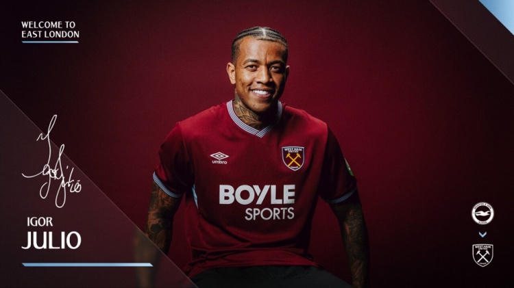 记者：帕尔梅拉斯有意布莱顿后卫伊戈尔，球员目前被外租至西汉姆